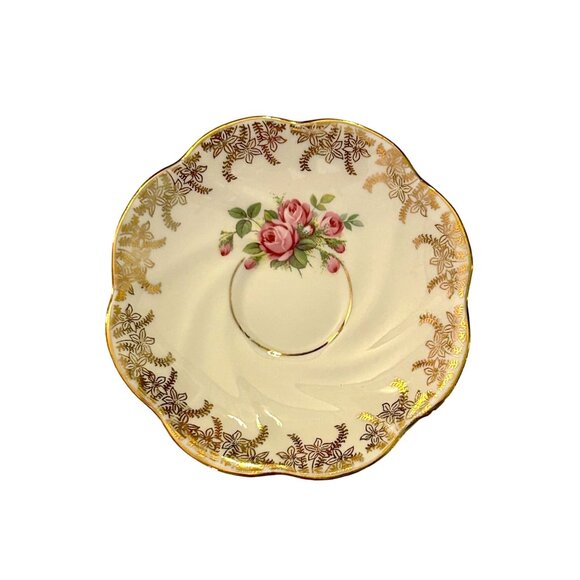 3 Vintage Saucers and 1 Trinket Plate from Ireland, Germany, & England‎ - Picture 3 of 11